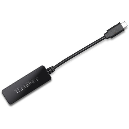 TRENDnet USB Type-C to Gigabit Ethernet LAN Wired Network Adapter for Windows &amp; Mac; Compatible with Windows 10; and Mac OS X 10.6 and Above; Energy Saving; 5 inch length; TUC-ETG