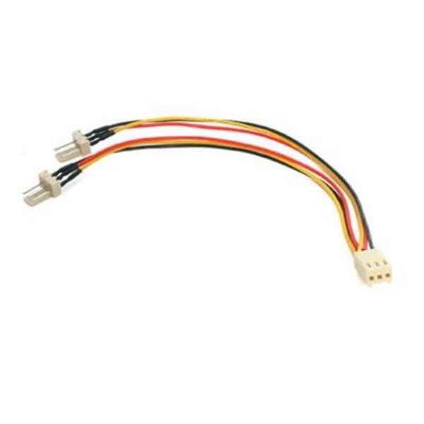 StarTech.com 6in TX3 Fan Power Splitter Cable