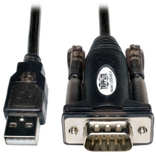 Tripp Lite 5ft USB to Serial Adapter Cable USB-A to DB9 RS-232 M/M