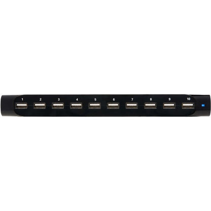 Tripp Lite 10-Port USB Charging Station Hub w Adjustable Storage Tablet / Smartphone / iPad / Iphone 5V 21A 105W