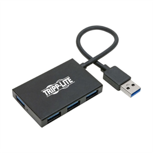 Tripp Lite USB 3.0 Hub SuperSpeed Slim 4 USB-A Ports 5Gbps Compact Aluminum