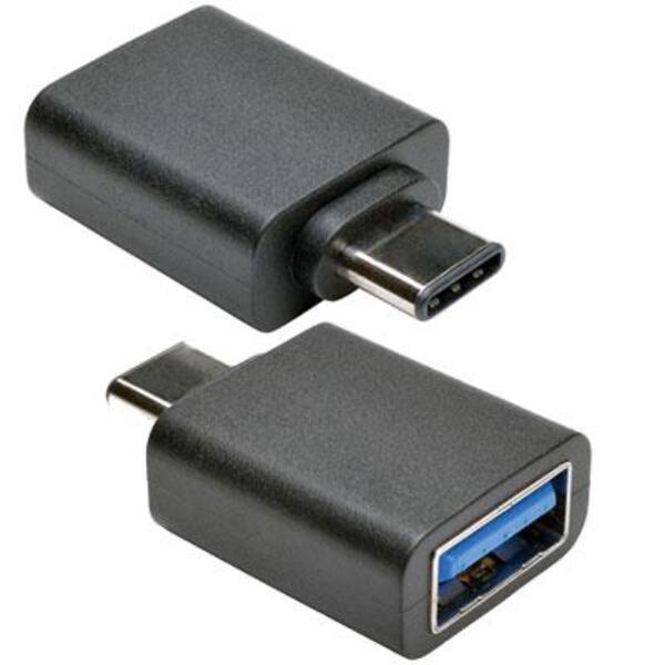 Tripp Lite USB 3.1 Gen 1.5 Adapter USB-C to USB Type A M/F 5 Gbps Tablet Smart Phone