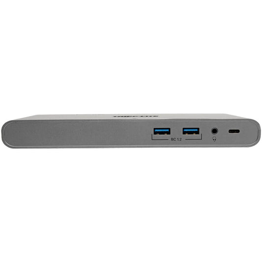 Tripp Lite USB C Docking Station w/ USB A/C Hub, HDMI, VGA, DisplayPort, Gbe, 100W PD Charging 4K@30Hz Thunderbolt 3, USB Type C, USB-C, USB Type-C