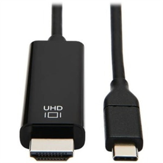 Tripp Lite USB C to HDMI Adapter Cable USB 3.1 Gen 1 4K M/M USB-C Black 3ft