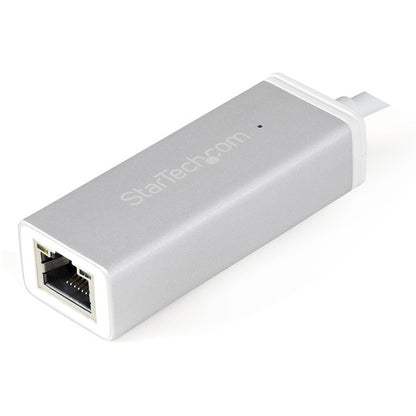 StarTech.com USB-C to Gigabit Ethernet Adapter ? Aluminum ? Thunderbolt 3 Port Compatible ? USB Type C Network Adapter