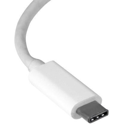 StarTech.com USB-C to Gigabit Ethernet Adapter - White - Thunderbolt 3 Port Compatible - USB Type C Network Adapter