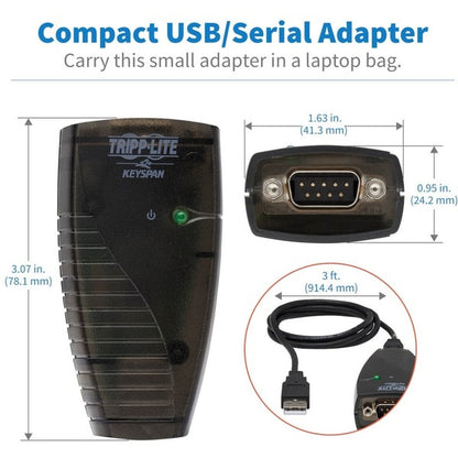 Tripp Lite Keyspan High Speed USB to Serial Adapter