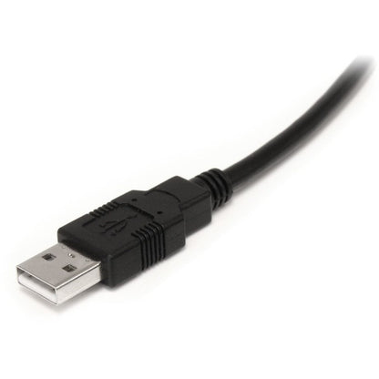 StarTech.com 9 m / 30 ft Active USB A to B Cable - M/M - Black USB 2.0 A to B Cord - Printer Cable - Extension USB Cable (USB2HAB30AC)