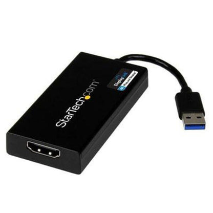 StarTech.com USB 3.0 to HDMI Adapter, 4K 30Hz, DisplayLink Certified, USB Type-A to HDMI Display Adapter Converter, External Graphics Card