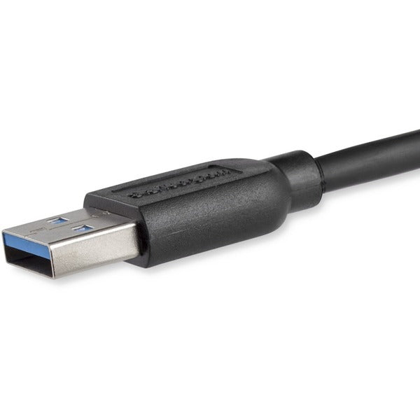 StarTech.com 2m (6ft) Slim SuperSpeed USB 3.0 A to Micro B Cable - M/M