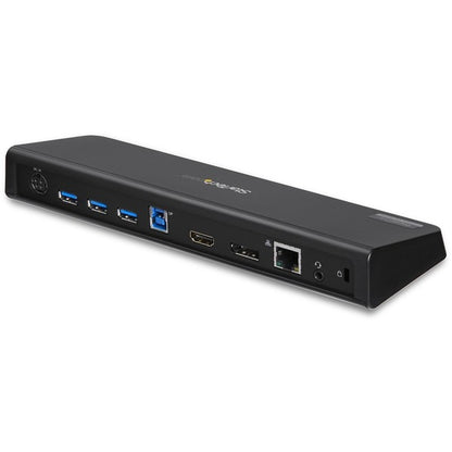 StarTech.com USB 3.0 Docking Station - Windows / macOS Compatible - Supports Dual Displays, HDMI / DisplayPort or 4K Ultra HD on a Single Monitor - USB3DOCKHDPC