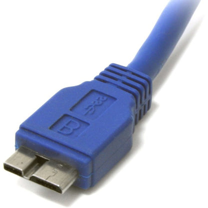 StarTech.com 1 ft SuperSpeed USB 3.0 Cable A to Micro B