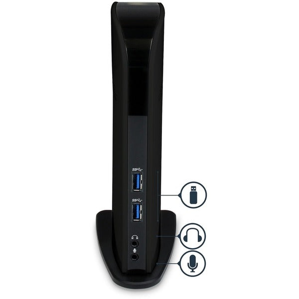 StarTech.com USB 3.0 Docking Station - Compatible with Windows / macOS - Supports Dual Displays - HDMI and DVI - DVI to VGA Adapter Included - USB3SDOCKHD