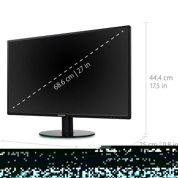 Viewsonic 27" Display, IPS Panel, 1920 x 1080 Resolution