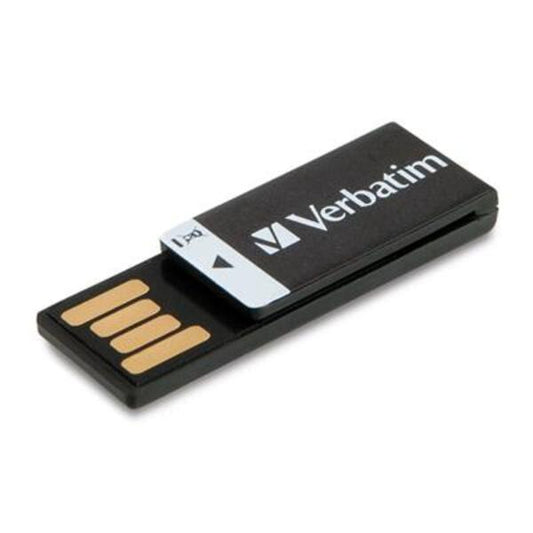 Verbatim 16GB Clip-it USB Flash Drive - Black