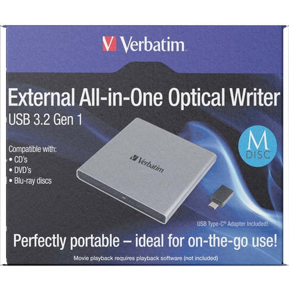 Verbatim External All-in-One Optical Writer