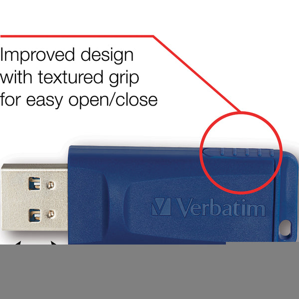 Verbatim 4GB USB Flash Drive - Blue