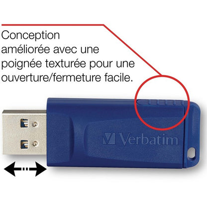 Verbatim 4GB USB Flash Drive - Blue