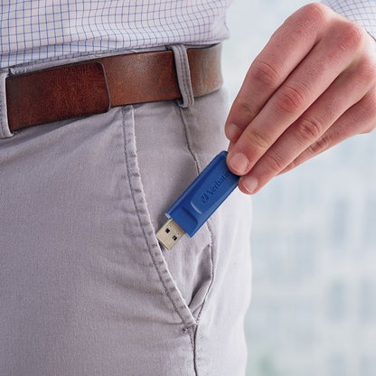 Verbatim 8GB USB Flash Drive - Blue