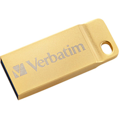 Verbatim 32GB Metal Executive USB 3.0 Flash Drive - Gold