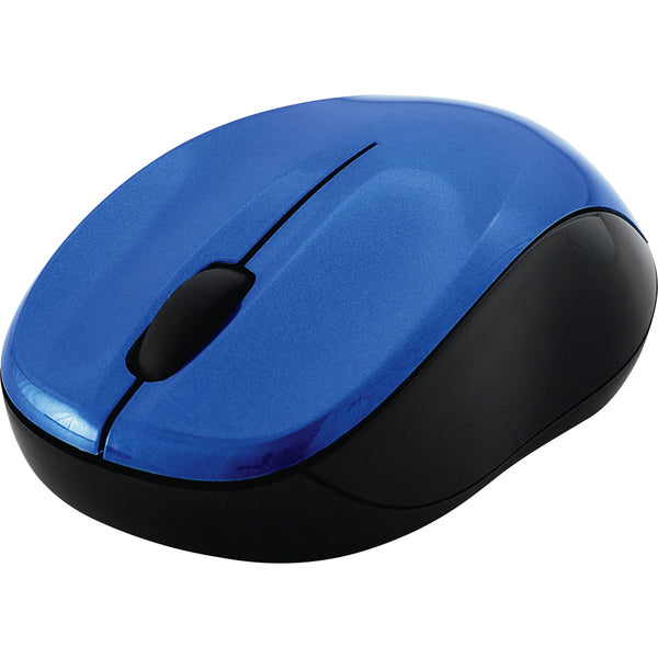 Verbatim Silent Wireless Blue LED Mouse - Blue