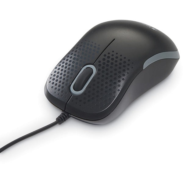 Verbatim Silent Corded Optical Mouse - Black