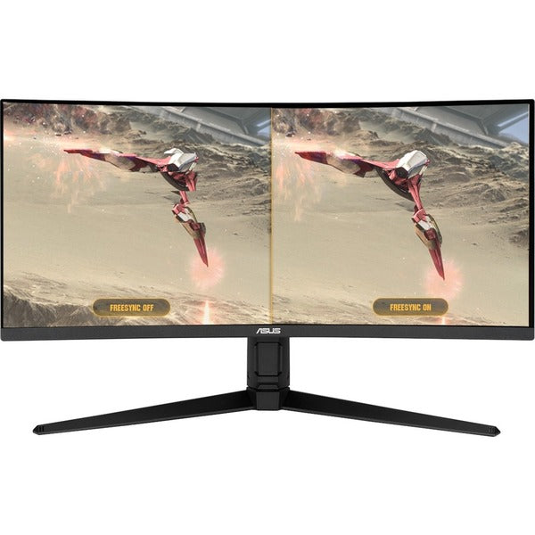 TUF VG34VQL1B 34" WQHD Curved Screen LED Gaming LCD Monitor - 21:9 - Black