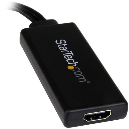 StarTech.com VGA to HDMI Adapter with USB Audio &amp; Power - Portable VGA to HDMI Converter - 1080p