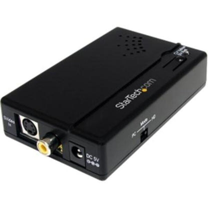 StarTech.com Composite and S-Video to HDMI Converter with Audio