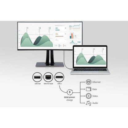 ViewSonic ColorPro VP3881a 37.5" UW-QHD+ Curved Screen LED LCD Monitor - 21:9