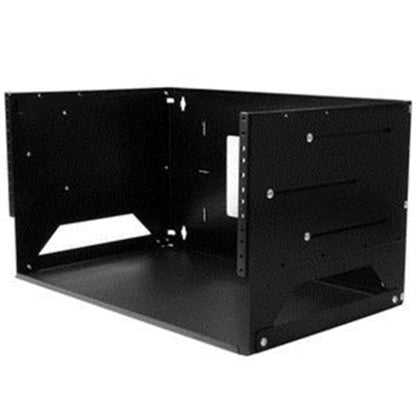 StarTech.com 4U Wallmount Server Rack with Built-in Shelf - Solid Steel - Adjustable Depth 12in to 18in