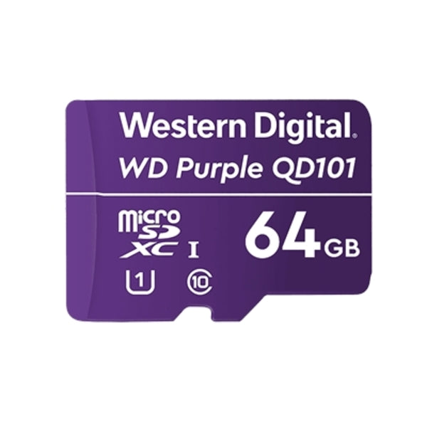 Western Digital Purple 64 GB microSDXC