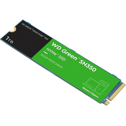 Western Digital Green SN350 WDS100T3G0C 1 TB Solid State Drive - M.2 2280 Internal - PCI Express NVMe (PCI Express NVMe 3.0 x4)