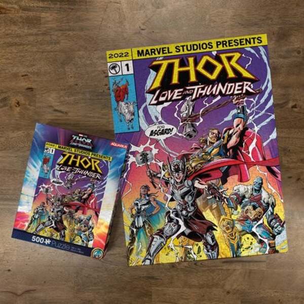 Thor: Love and Thunder Comic 500-Piece Puzzle