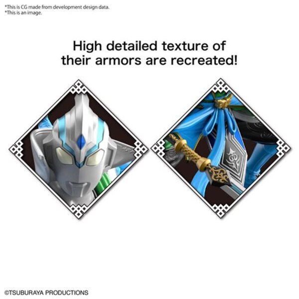 Ultraman the Armor of Legends Ultraman Fuma Zhang Fei Armor Model Kit