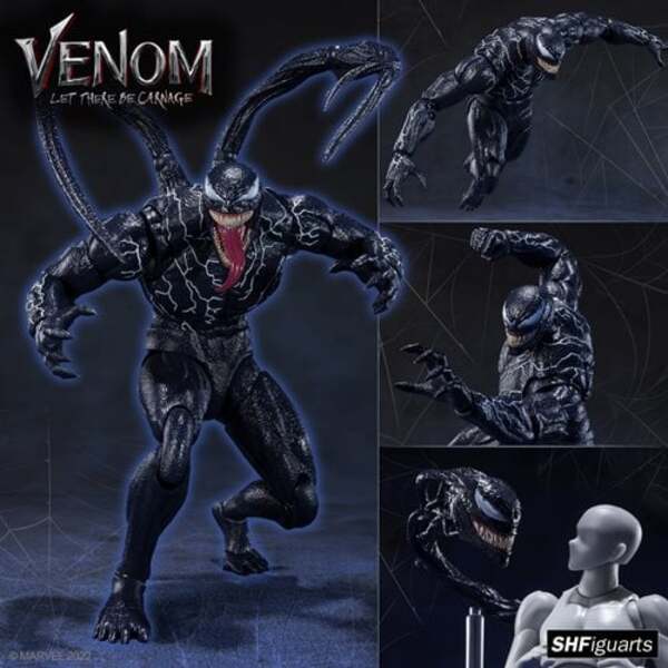 Venom: Let There Be Carnage Venom S.H.Figuarts Action Figure