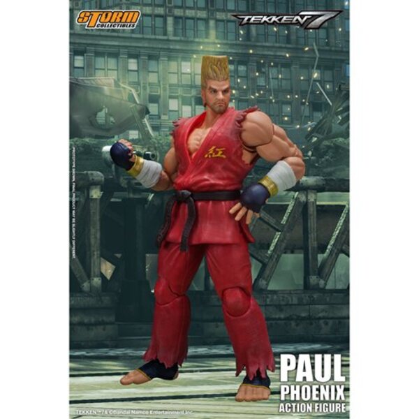 Tekken 7 Paul Phoenix 1:12 Scale Action Figure