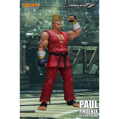 Tekken 7 Paul Phoenix 1:12 Scale Action Figure