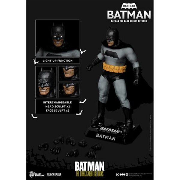 Batman Dark Knight Returns Batman DAH-043 Dynamic 8-Ction Action Figure