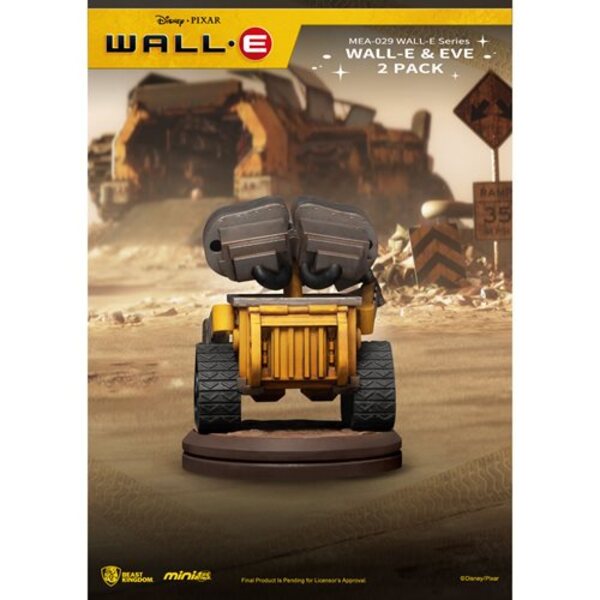 Wall-E and Eve MEA-029 Mini-Figure 2 Pack