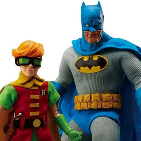 Batman: The Dark Knight Returns Batman and Robin DAH-044DX Dynamic 8-Ction Action Figure Set