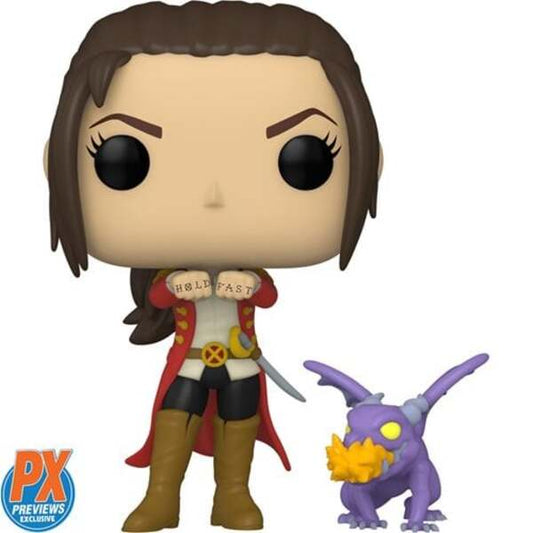 X-Men Kate Pryde with Lockheed Pop! Vinyl Figure and Buddy - Previews Exclusive