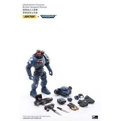 Joy Toy Warhammer 40,000 Ultramarines Incursors 1:18 Scale Action Figure 4-Pack