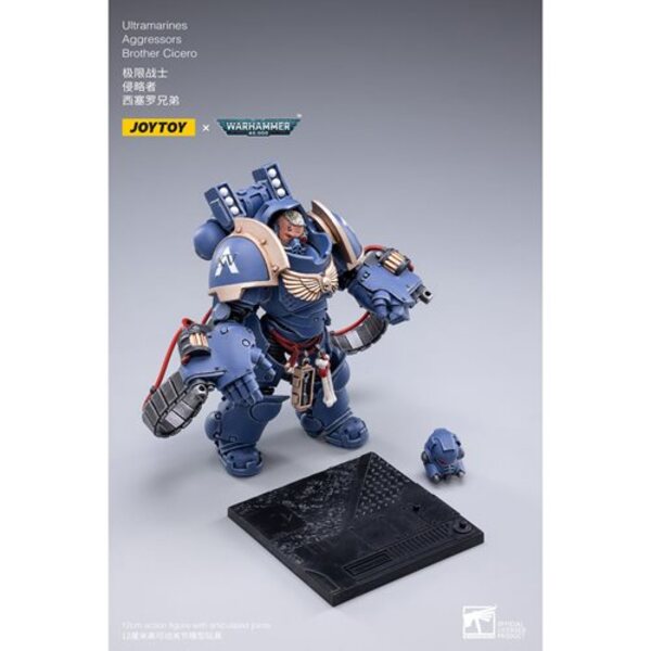 Joy Toy Warhammer 40,000 Ultramarines Aggressors 1:18 Scale Action Figure 3-Pack