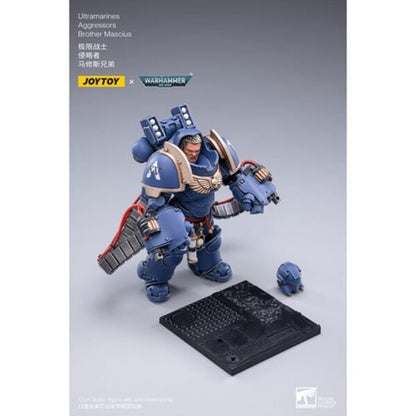 Joy Toy Warhammer 40,000 Ultramarines Aggressors 1:18 Scale Action Figure 3-Pack