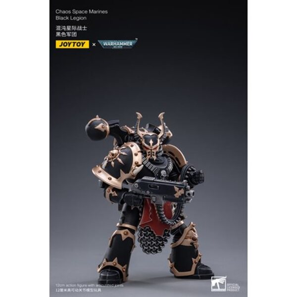 Joy Toy Warhammer 40,000 Chaos Space Marines Black Legion C 03 1:18 Scale Action Figure