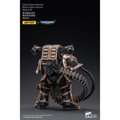 Joy Toy Warhammer 40,000 Chaos Space Marines Black Legion Havocs Marine 04 1:18 Scale Action Figure