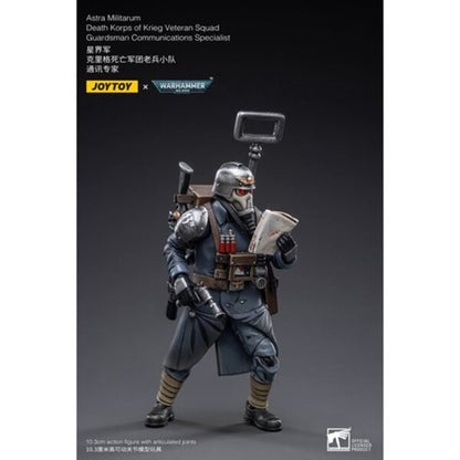 Joy Toy Warhammer 40,000 Death Korps of Krieg Guardsman Communications Specialist 1:18 Scale Action Figure