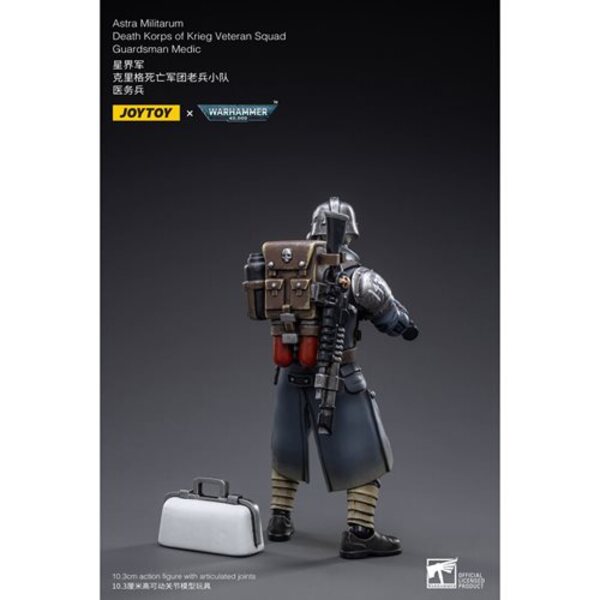 Joy Toy Warhammer 40,000 Death Korps of Krieg Guardsman Medic 1:18 Scale Action Figure