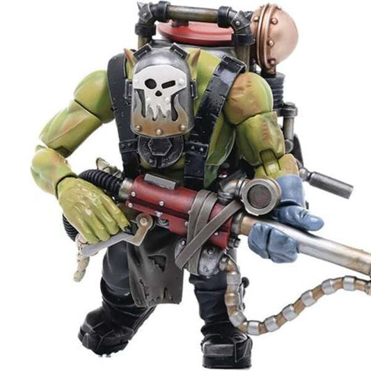 Joy Toy Warhammer 40,000 Ork Kommandos Burna Boy Ragrob 1:18 Scale Action Figure